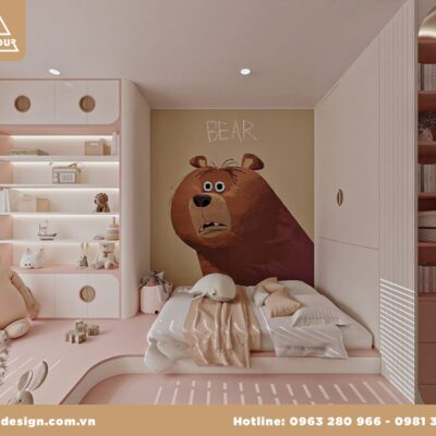 Nội thất chung cư Mỹ Đà 110m2, Linh Đàm