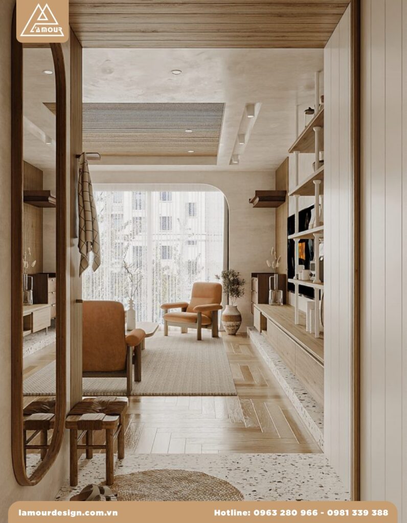 Nội thất chung cư Mỹ Đà 110m2, Linh Đàm