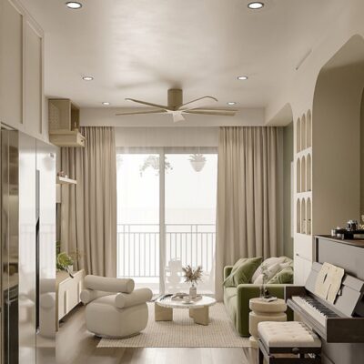 Thiết kế nội thất chung cư S3 Sky Oasis Ecopark cao cấp