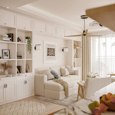 THIẾT KẾ NỘI THẤT CHUNG CƯ PARK HOME CẦU GIẤY