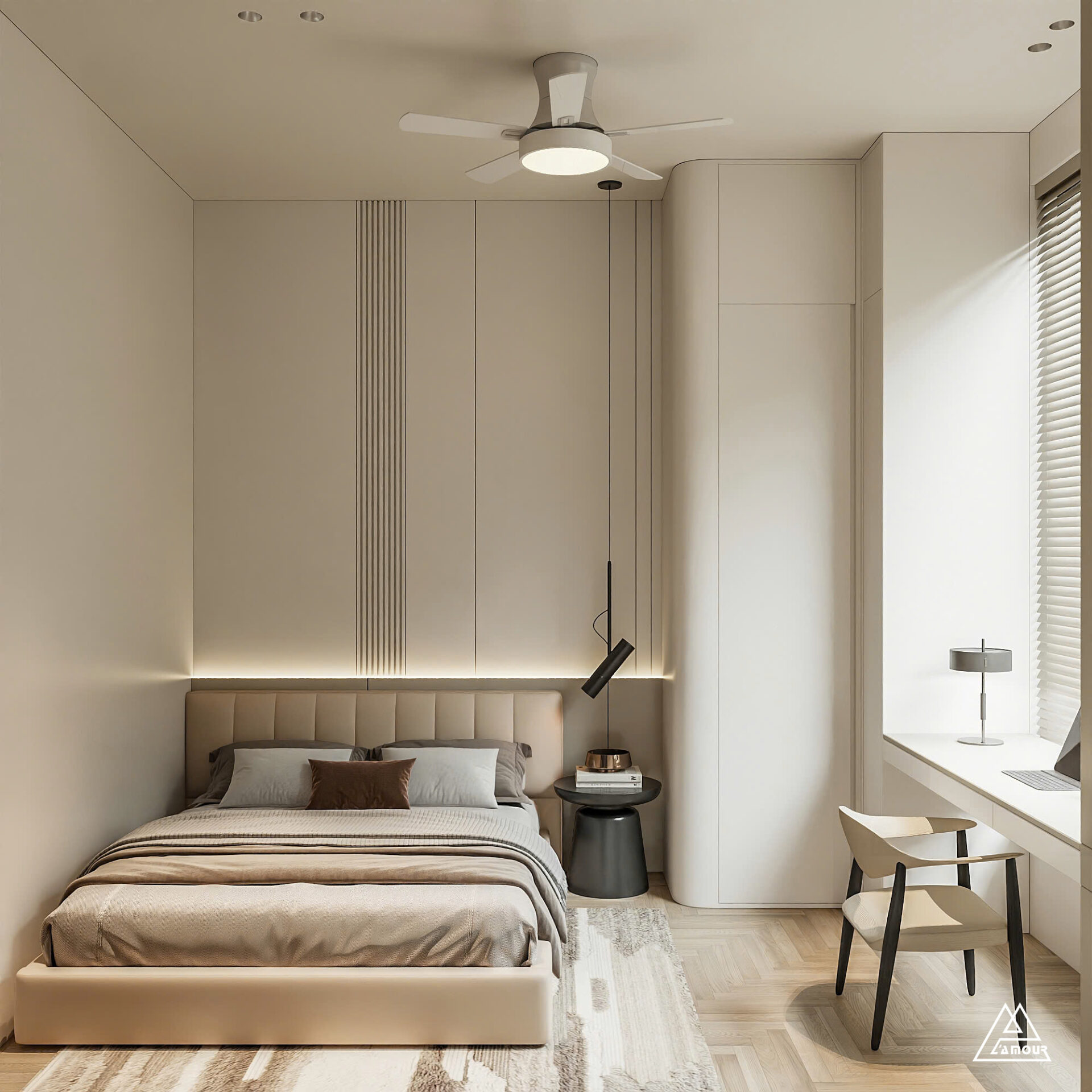 XANE | NỘI THẤT NHÀ PHỐ TỐI GIẢN HIỆN ĐẠI - Hình ảnh 2