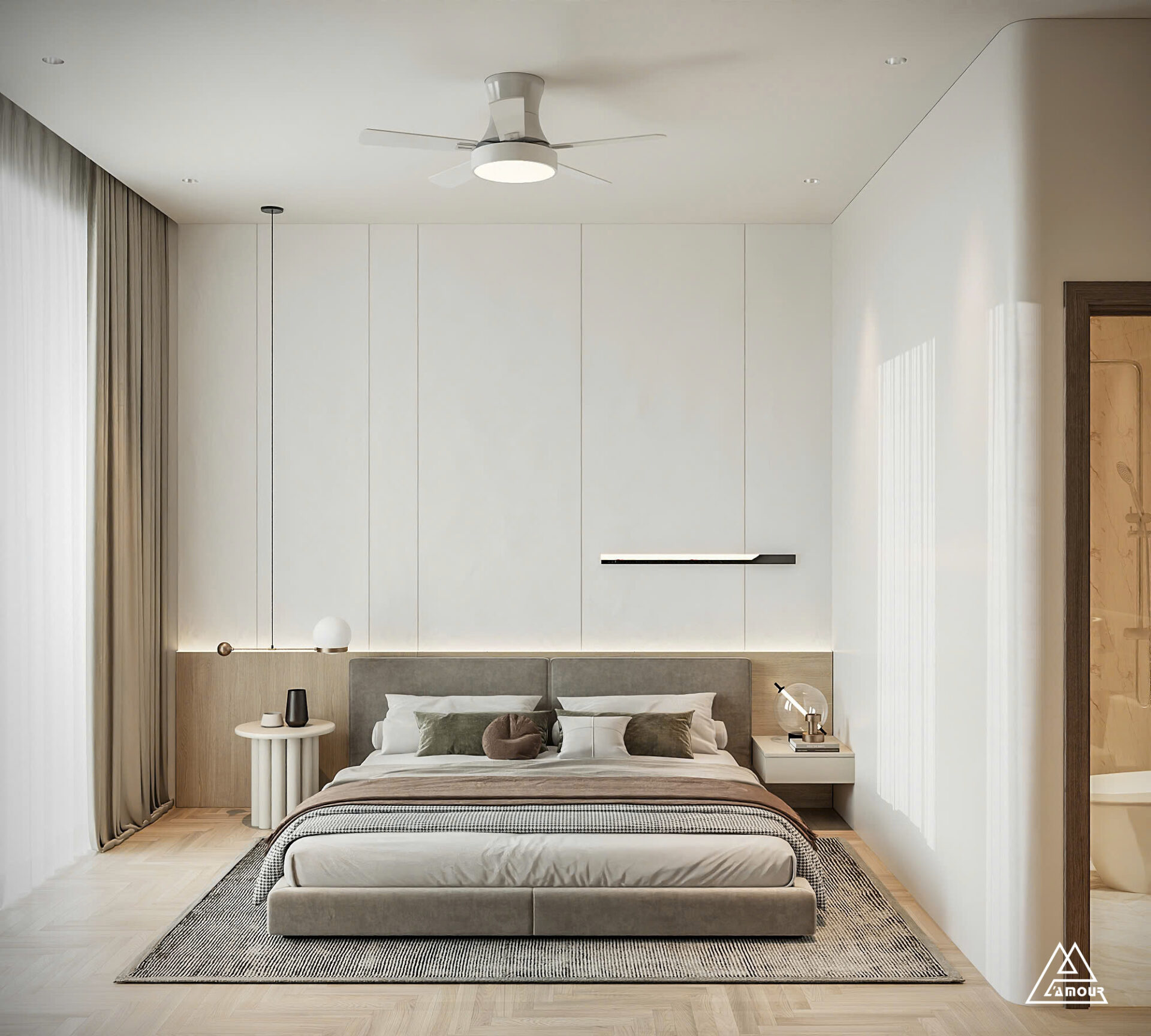 XANE | NỘI THẤT NHÀ PHỐ TỐI GIẢN HIỆN ĐẠI - Hình ảnh 3