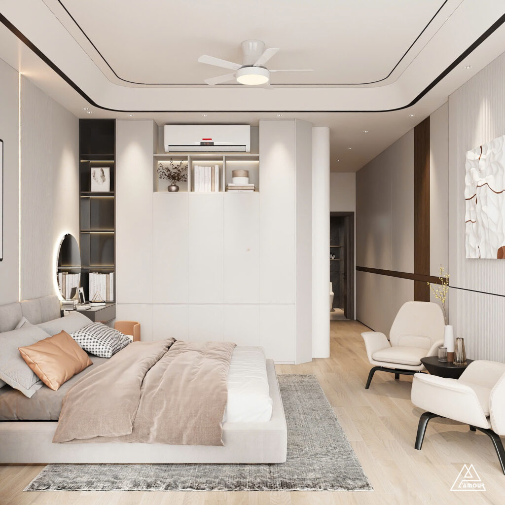 NỘI THẤT NHÀ PHỐ TỐI GIẢN HIỆN ĐẠI 2