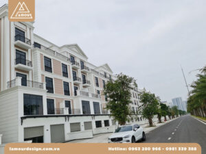 Mặt bằng nhà phố Vinhomes Grand Park