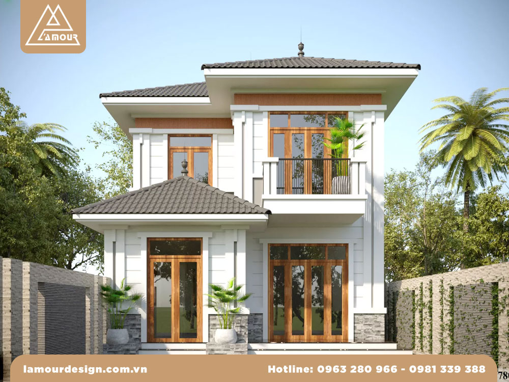 Mặt tiền nhà phố 7x18m 2 tầng