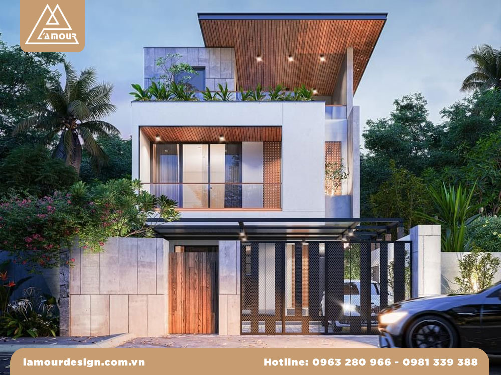 Mặt tiền nhà phố 7x18m 2 tầng