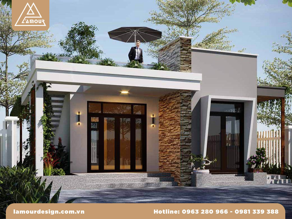 Mẫu nhà phố cấp 4 đẹp