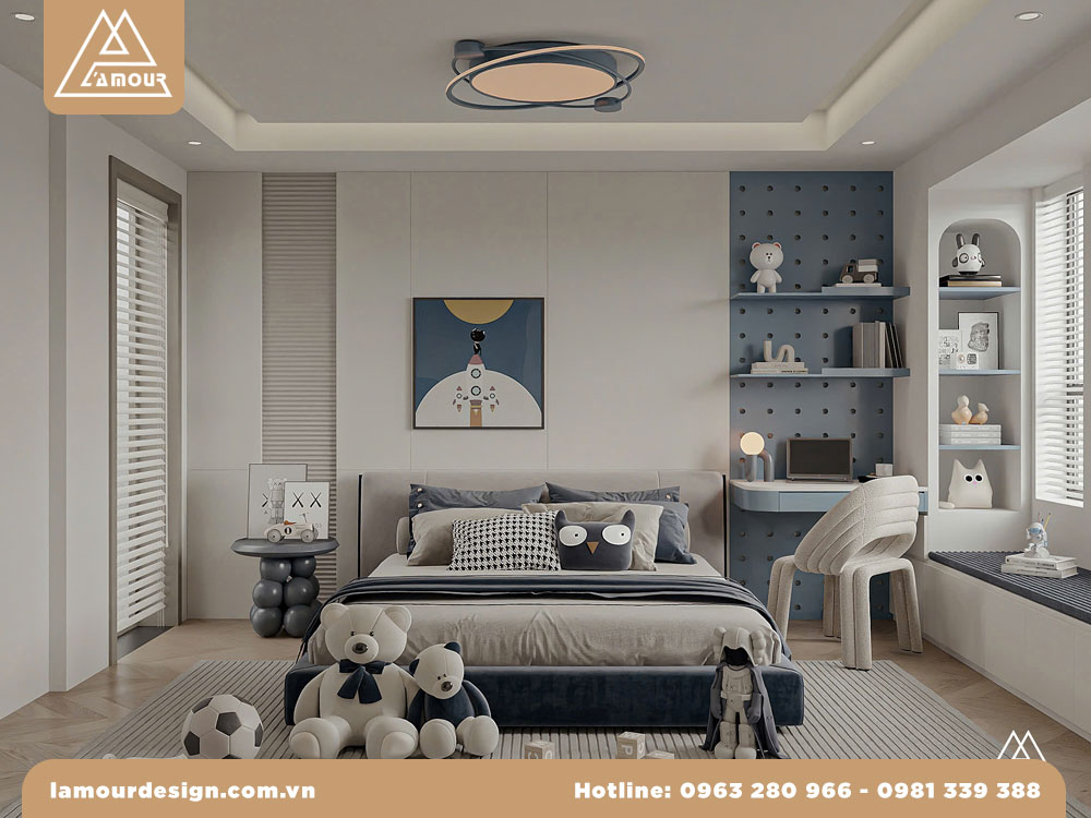 Mẫu nhà phố gác lửng đẹp