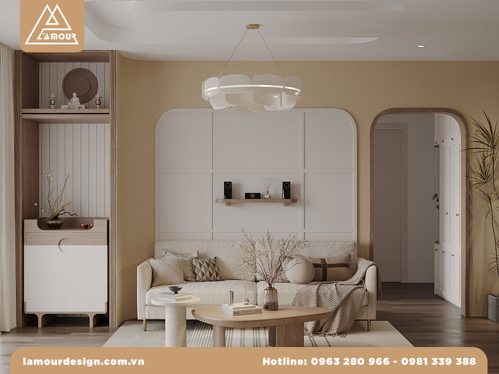 Thiết kế nhà phố 2 tầng trên mảnh đất 7x15m