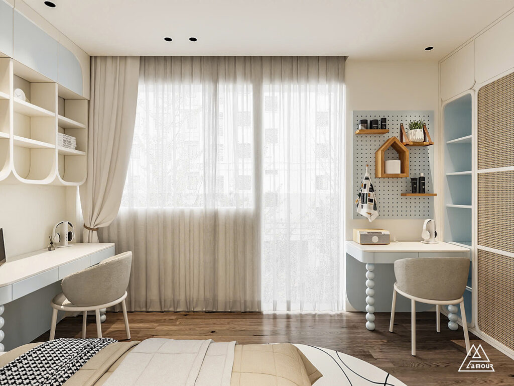 NỘI THẤT NHÀ PHỐ ĐƯƠNG ĐẠI TỐI GIẢN 2