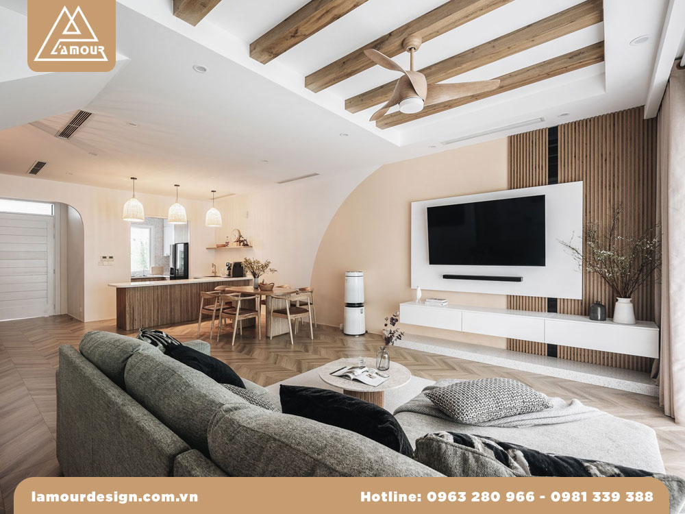 Nhà phố lệch tầng 4x15m