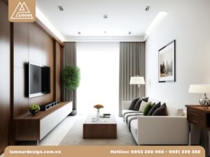 Dịch vụ thiết kế nội thất gỗ óc chó