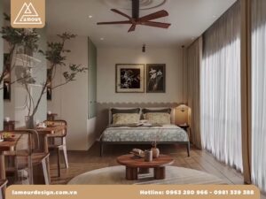 Mẫu thiết kế căn hộ studio đẹp