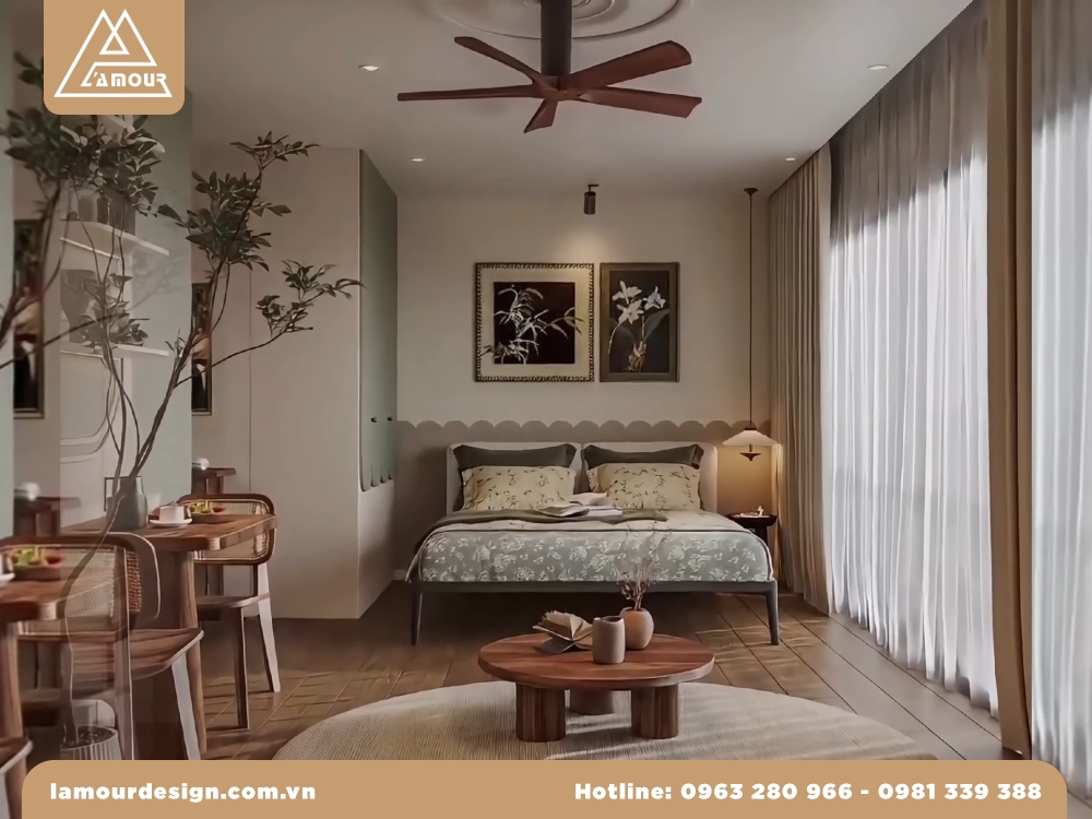 Mẫu thiết kế căn hộ studio đẹp