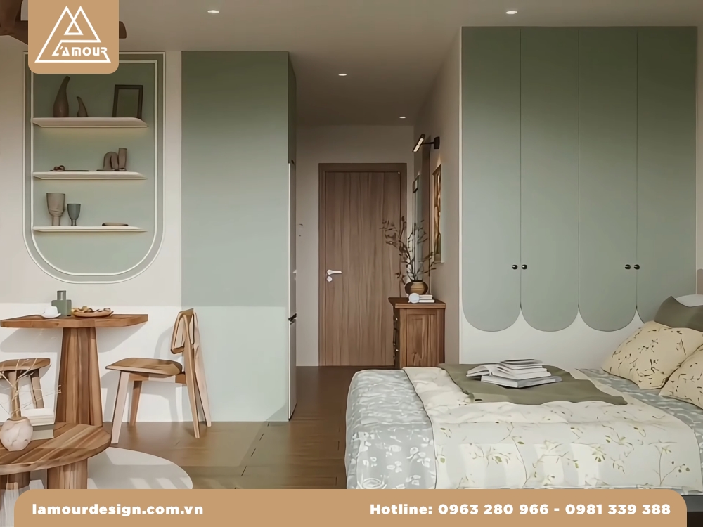 Mẫu thiết kế căn hộ studio đẹp