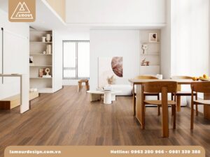 Nhà thầu nội thất gỗ óc chó