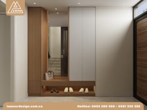 Thi công nội thất gỗ sồi
