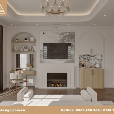 Thiết kế nội thất biệt thự Bằng Lăng Vinhomes Riverside