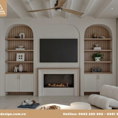 Thiết kế nội thất biệt thự Đô Nghĩa, Hà Đông