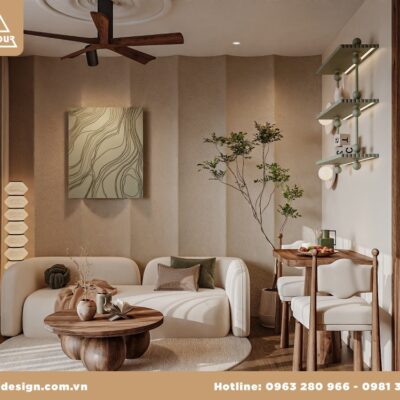 THIẾT KẾ NỘI THẤT CĂN HỘ STUDIO PARK 2 OCEAN PARK