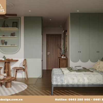 THIẾT KẾ NỘI THẤT CĂN HỘ STUDIO PAVILION OCEAN PARK