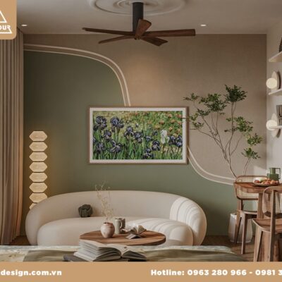 THIẾT KẾ NỘI THẤT CĂN HỘ STUDIO PAVILION OCEAN PARK