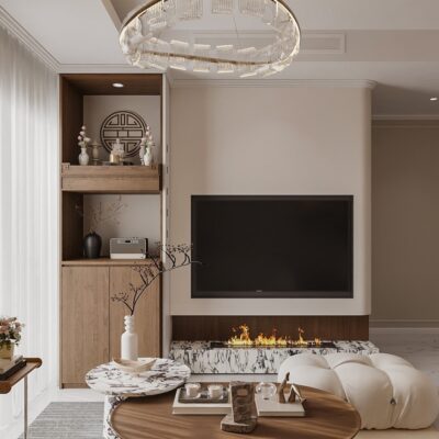 Thiết kế nội thất chung cư Aqua Central Hà Nội cao cấp