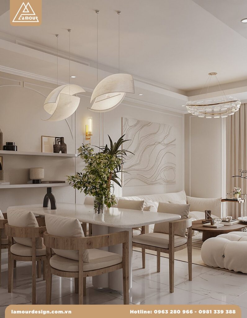 Thiết kế nội thất chung cư Aqua Central Hà Nội cao cấp