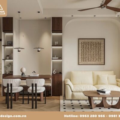 THIẾT KẾ NỘI THẤT CHUNG CƯ G2 VINHOMES GREEN BAY