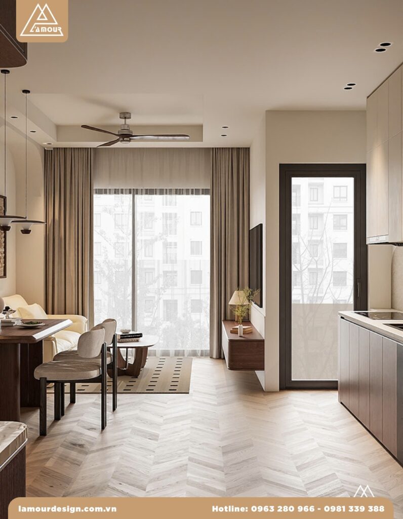 THIẾT KẾ NỘI THẤT CHUNG CƯ G2 VINHOMES GREEN BAY