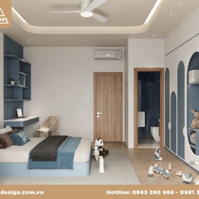 THIẾT KẾ NỘI THẤT PHÒNG NGỦ NHÀ PHỐ
