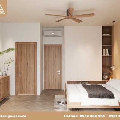 THIẾT KẾ NỘI THẤT PHÒNG NGỦ NHÀ PHỐ