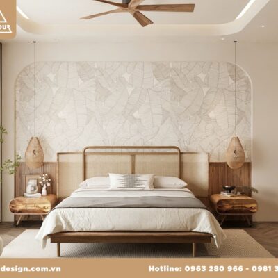 THIẾT KẾ NỘI THẤT PHÒNG NGỦ NHÀ PHỐ