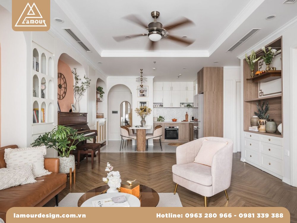 Báo giá thi công hoàn thiện căn hộ