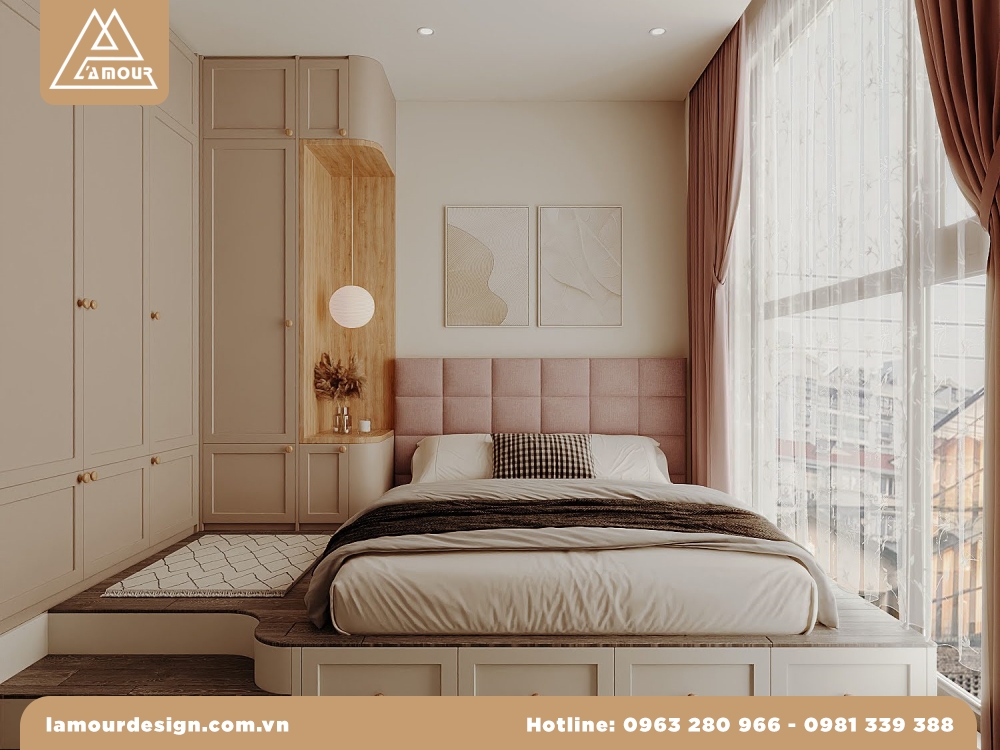 Bố trí căn hộ chung cư 70m2