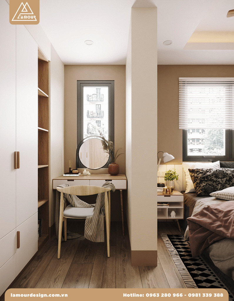 Cách bố trí nhà chung cư 50m2