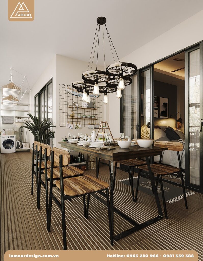 Cách bố trí nhà chung cư 60m2