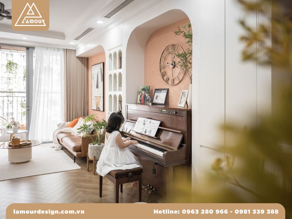 Mẫu nhà ống 2 tầng có sân vườn đẹp