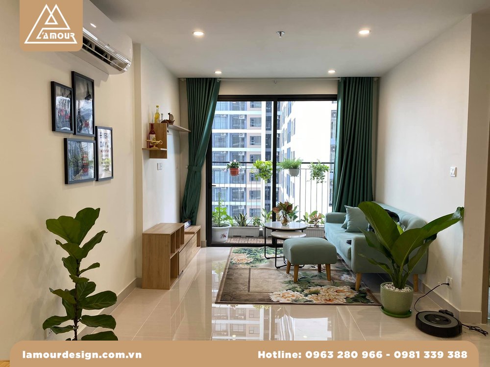 Thi công nội thất căn hộ Vinhomes Grand Park