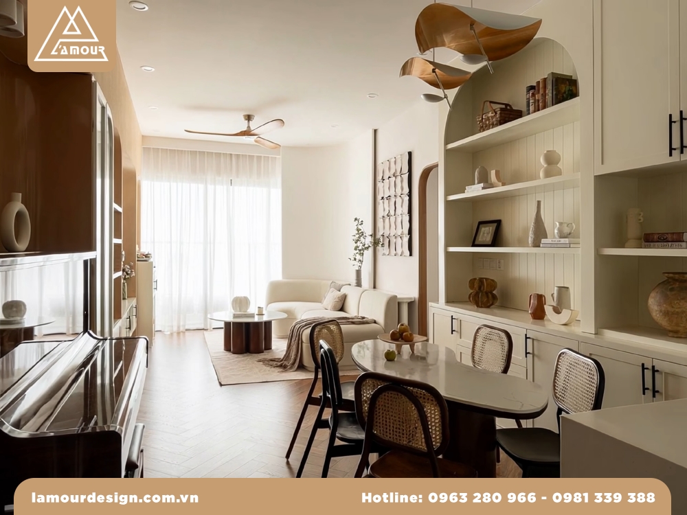 Thiết kế căn hộ studio 30m2 đẹp