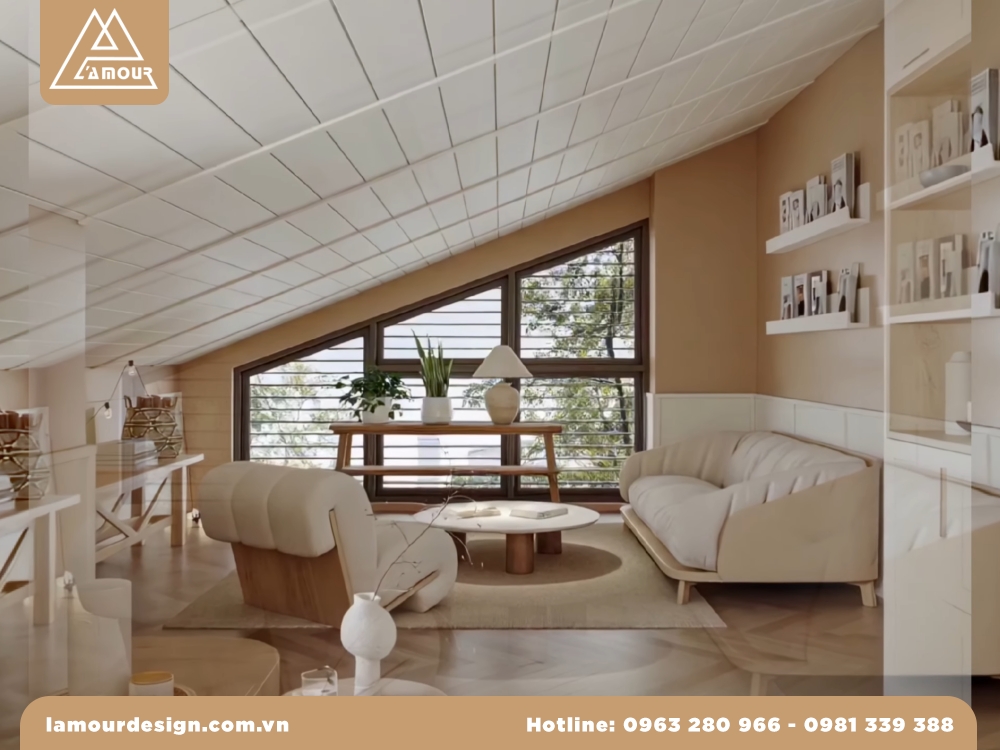 Thiết kế nội thất căn hộ chung cư 68m2 đẹp