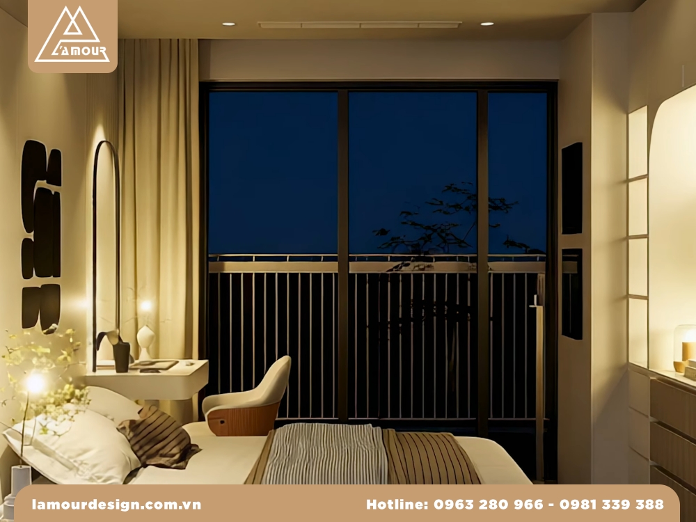 Thiết kế nội thất chung cư 55m2 đẹp