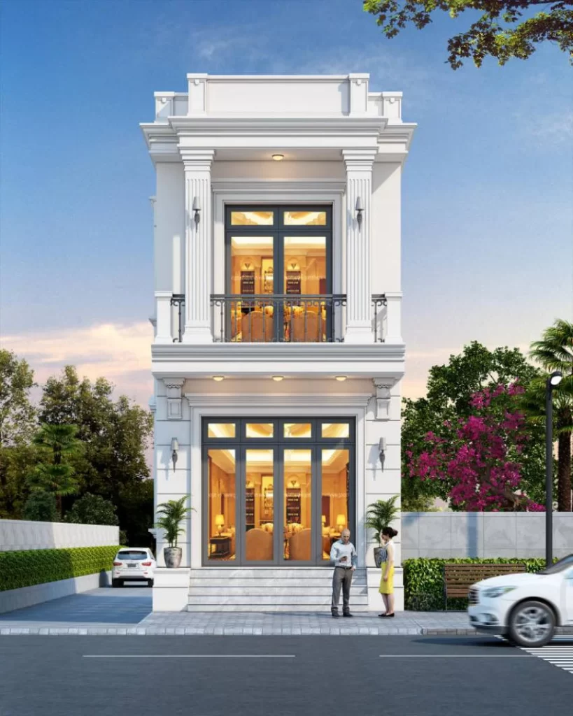 Top 30+ mẫu nhà phố đẹp xu hướng 2025 – Thiết kế hiện đại & sang trọng