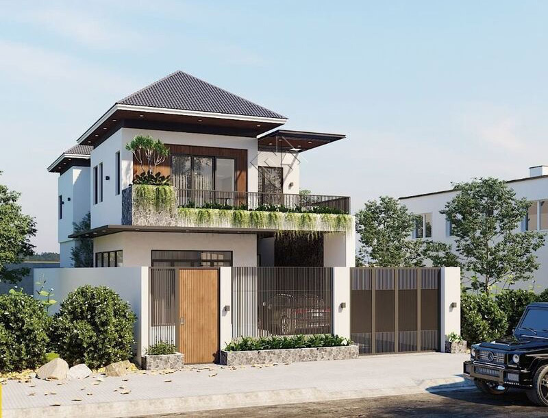 Top 30+ mẫu nhà phố đẹp xu hướng 2025 – Thiết kế hiện đại & sang trọng
