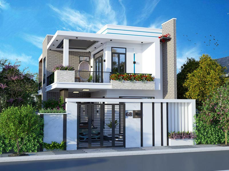 Top 30+ mẫu nhà phố đẹp xu hướng 2025 – Thiết kế hiện đại & sang trọng