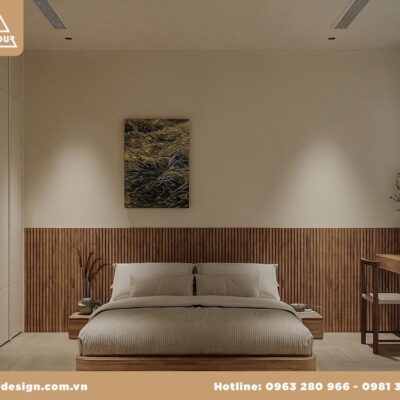 Thiết kế chung cư R1 Royal City rustic hiện đại