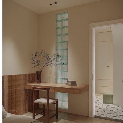Thiết kế chung cư R1 Royal City rustic hiện đại