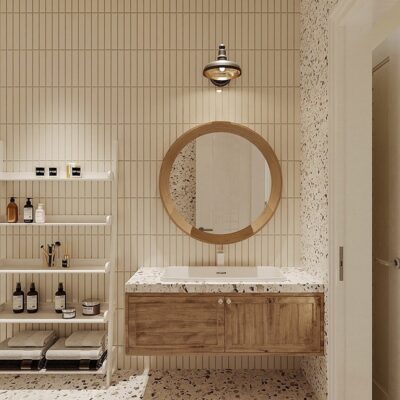 Thiết kế chung cư R1 Royal City rustic hiện đại