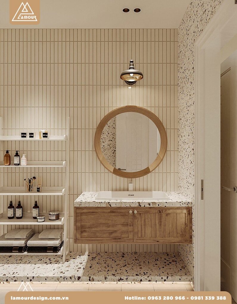 Thiết kế chung cư R1 Royal City rustic hiện đại