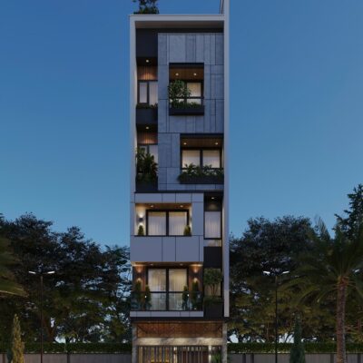 Thiết kế kiến trúc nhà phố DP House